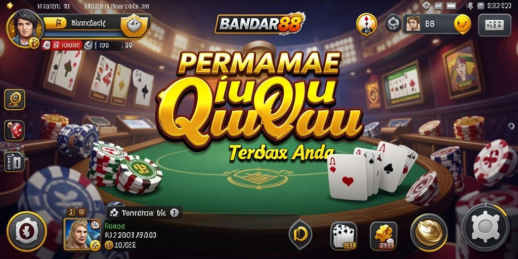 Tampilan gameplay QiuQiu yang seru dan menarik.