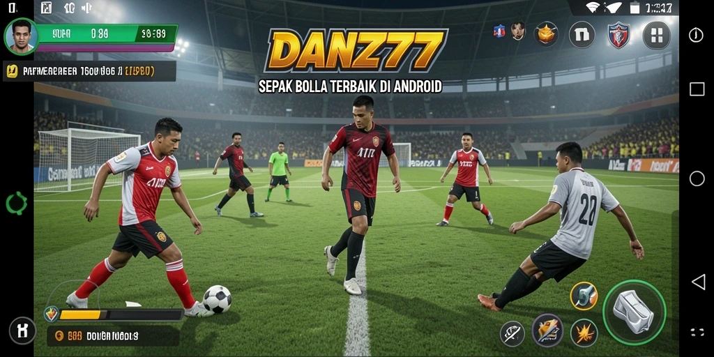 Tampilan gameplay yang mendebarkan di DAN777.