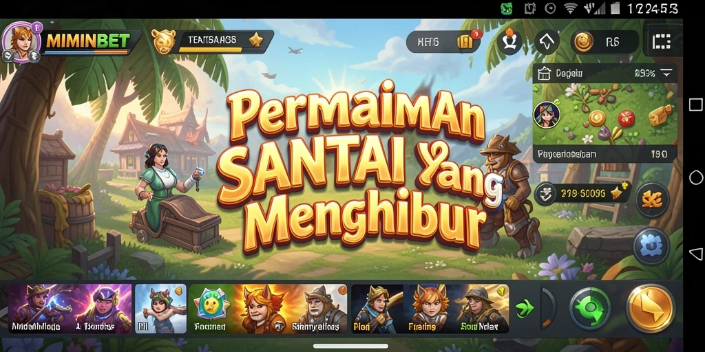 Tampilan gameplay MIMINBET yang mengasyikkan dan penuh warna.