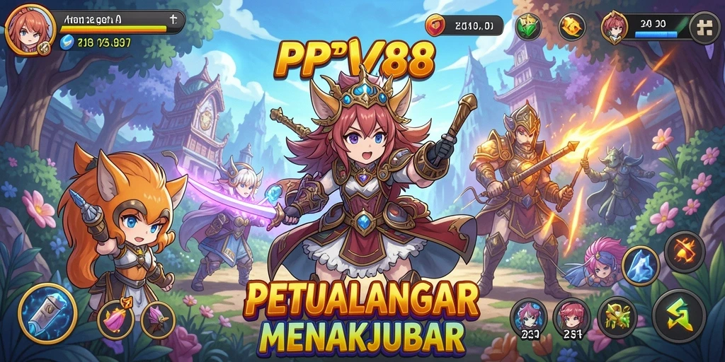 Tangkapan layar dari PPV88 menampilkan karakter Anime dengan grafik yang menawan.