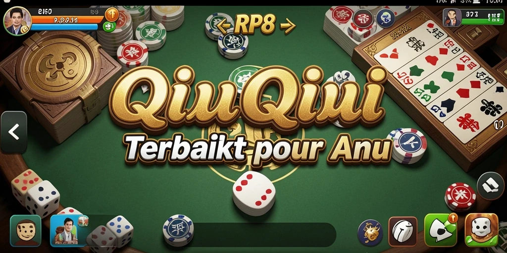Screenshot gameplay QiuQiu yang menarik dan dinamis.