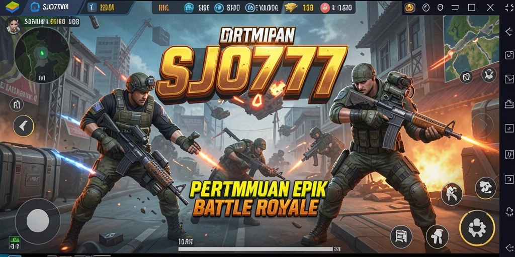 Gameplay menegangkan di SJO777 saat bertempur di arena pertarungan.