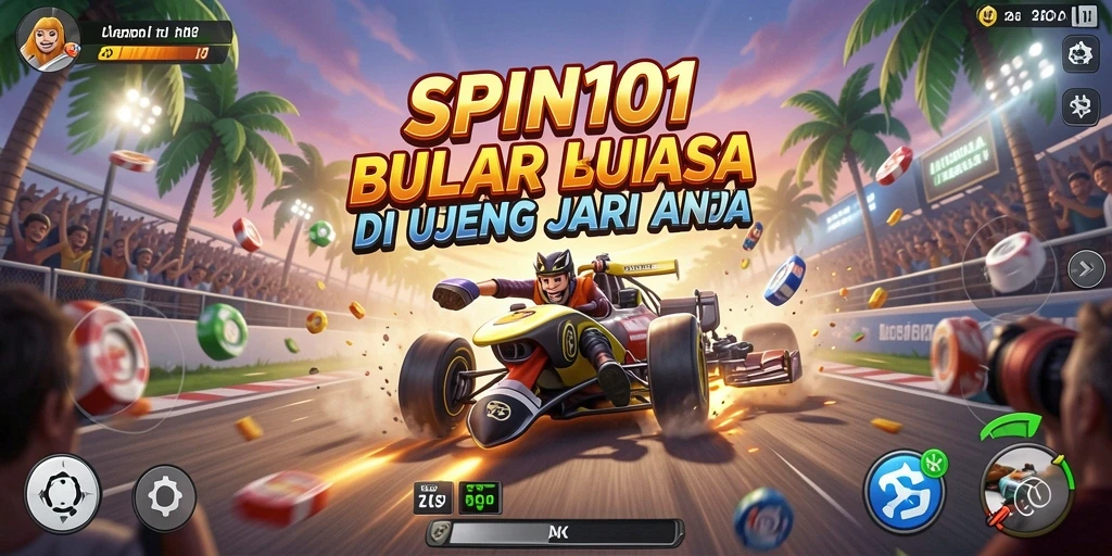 Gameplay Racing menegangkan dengan berbagai mobil unik.