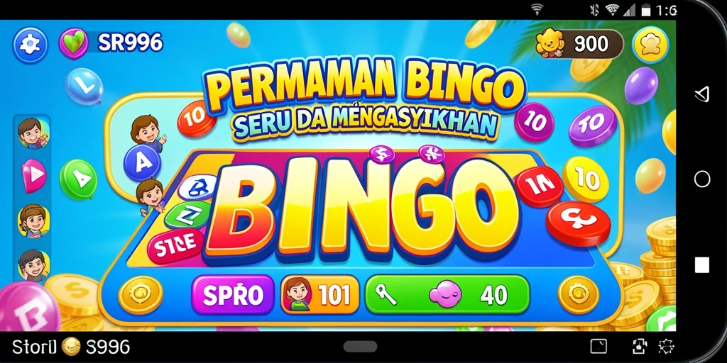 Tampilan gameplay menarik dari SR996 dalam permainan Bingo.